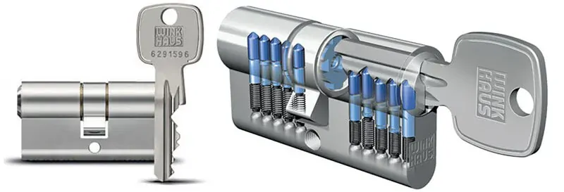 Bezpečnostní cylindrická vložka WINKHAUS XR01 N oboustranná 35 x 55 mm
