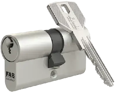 Bezpečnostní cylindrická vložka FAB 3 oboustranná 45 x 45 mm