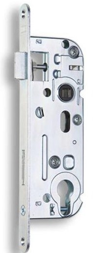 Zadlabací zámek HOBES 02-04 vložkový 90/60 pravolevý