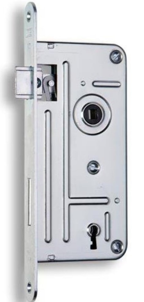 Zadlabací zámek HOBES 548 A dozický 90/80 pravolevý