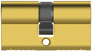 Bezpečnostní cylindrická vložka FAB 200RS oboustranná 35 x 35 mm mosaz