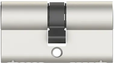 Bezpečnostní cylindrická vložka FAB 200RS oboustranná 45 x 55 mm saténový nikl