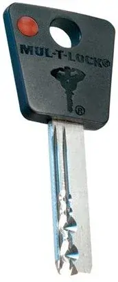 Bezpečnostní cylindrická vložka MUL-T-LOCK 7X7 oboustranná 35 x 55 mm s prostupovou spojkou