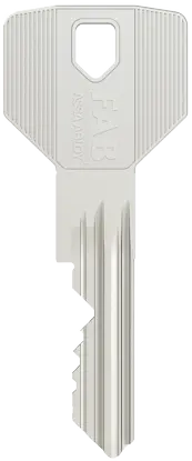 Bezpečnostní cylindrická vložka FAB 200RS oboustranná 35 x 50 mm mosaz