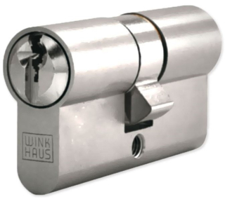 Bezpečnostní cylindrická vložka WINKHAUS XR51 N oboustranná 40 x 65 mm s prostupovou spojkou