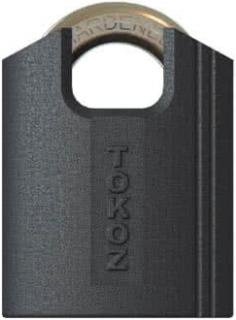 Visací zámek PLUTO 40 na klíč černý