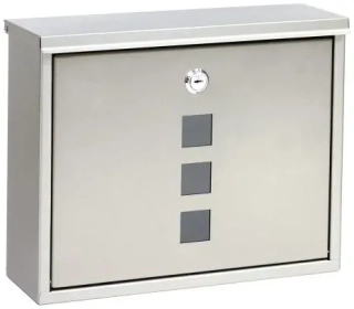 Poštovní schránka BK.209.N 305 x 250 x 85 mm nerez