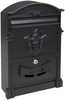 Poštovní schránka JÁCHYM 252 x 410 x 80 mm černá