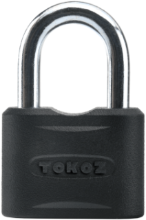 Visací zámek ALFA 40 na klíč černý