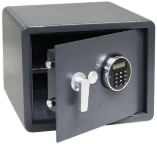 Sejf RS.30R.LA s elektronickým zámkem 380 x 300 x 300 mm šedý