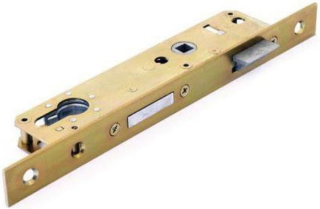 Zadlabací zámek HOBES K 411 vložkový 90/40 pravolevý