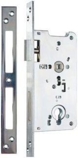 Zadlabací zámek HOBES K 131 C vložkový vratový 90/99 pravolevý